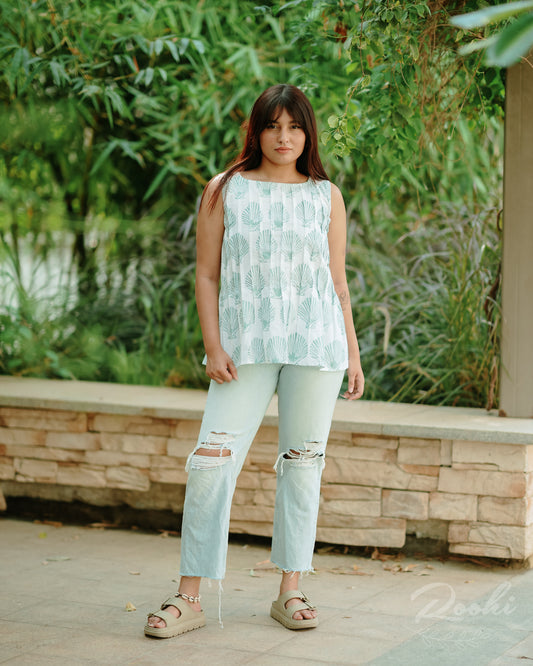 Neesha Block Printed Top