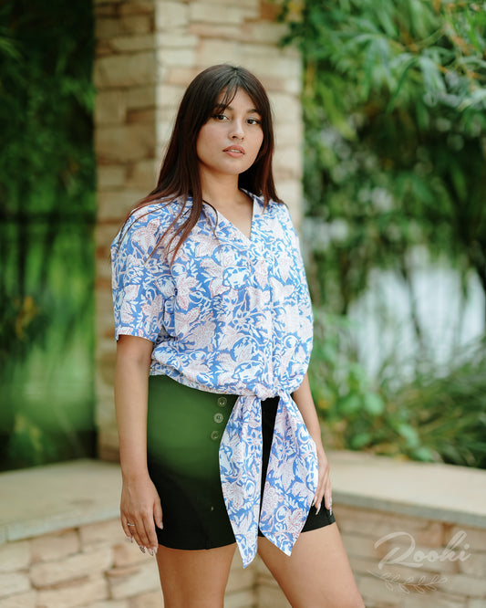 Mahika Block Printed Top