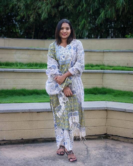 Gulzaar - Cotton Suit Set